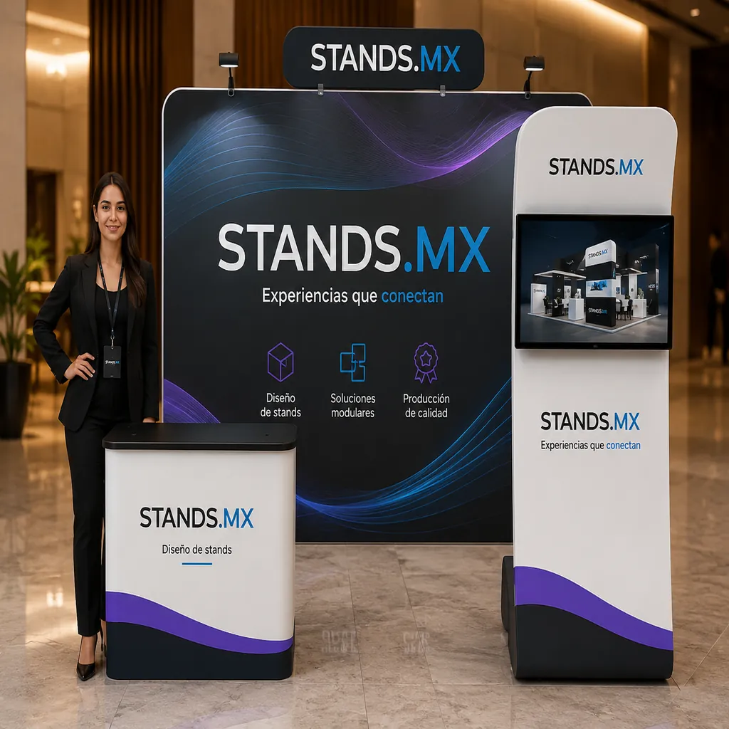 Stand 3x3 m Cabecera — modelo Berlín