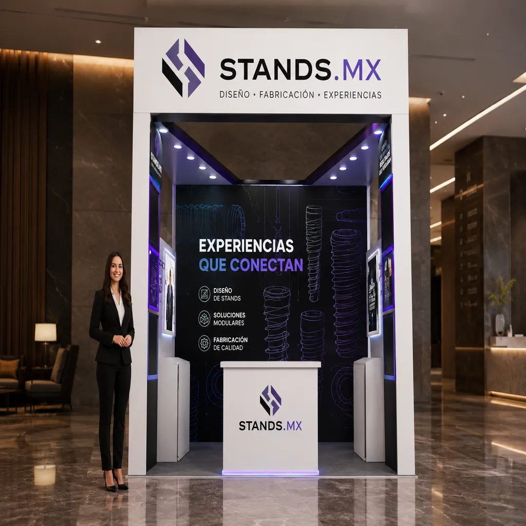 Stand 3x3 m Cajón — modelo Seúl