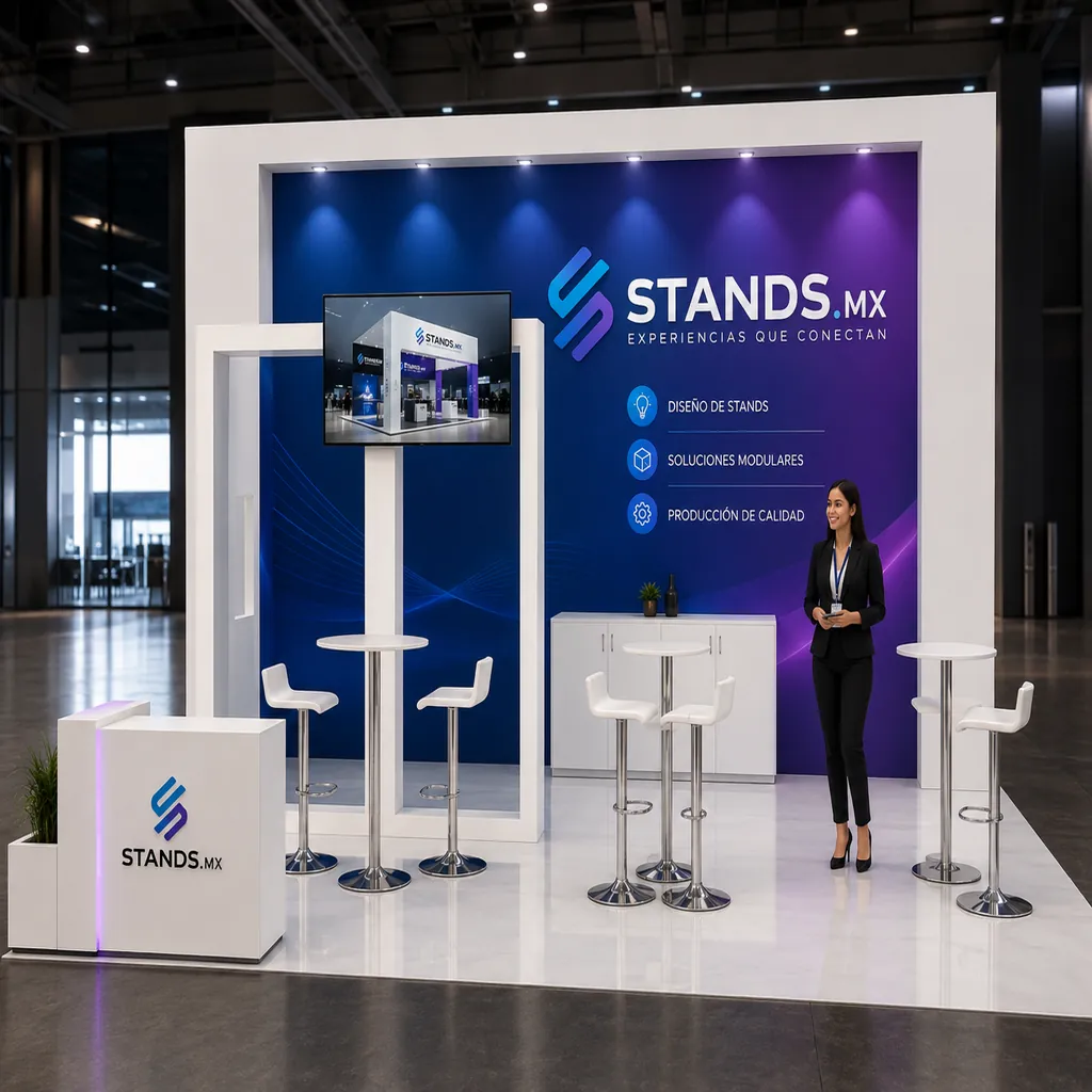 Stand 6x6 m Cabecera — modelo Nueva York