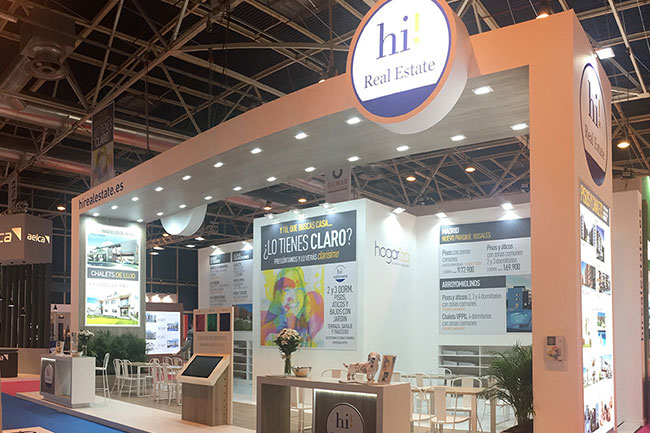 Stand institucional para congreso